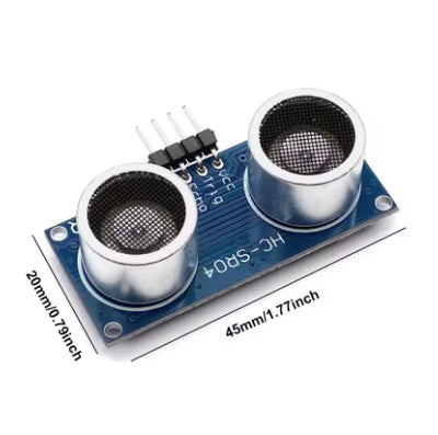 Sensor Ultrasónico HC-SR04 con Carcasa Metálica para Medición de Distancia - Image 10