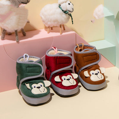 Zapatos de Bebé Antideslizantes con Suela Blanda y Calidez Garantizada