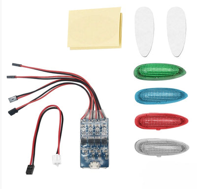 Luz de Navegación LED Intermitente para Drones de Ala Fija con Sonda de Detección - Image 9