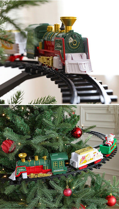 Tren Navideño Eléctrico con Riel Colgante - Image 16