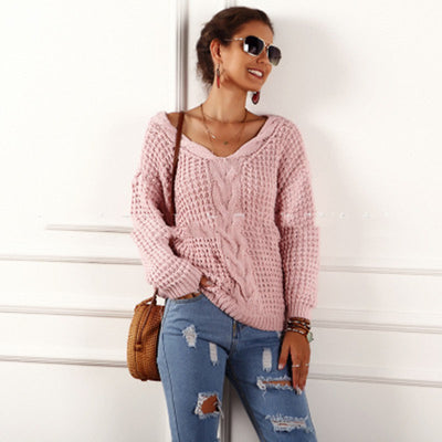 Suéter Elegante para Mujer Otoño Invierno Estilo Europeo - Image 10