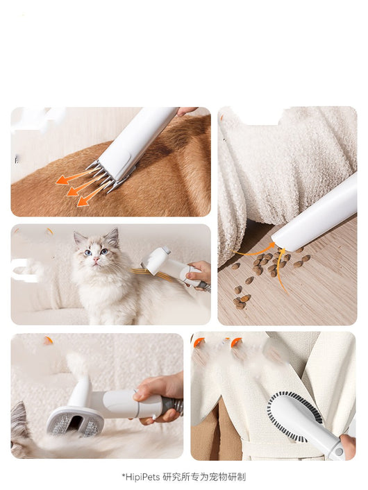 Cortapelo Eléctrico Aspirador Multifuncional para Mascotas - Image 3