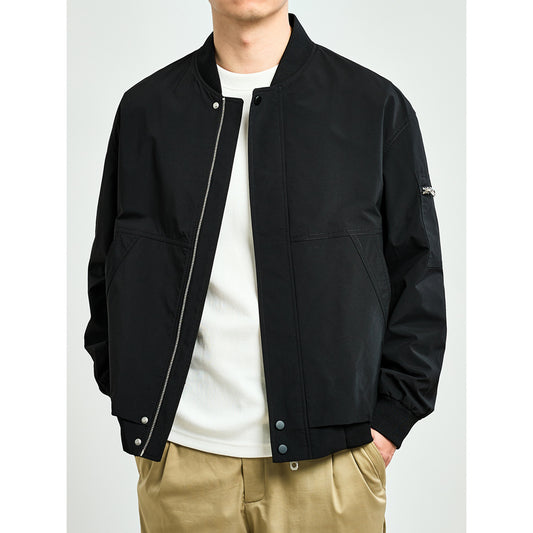 Chaqueta Casual para Hombre en Colores Sólidos - Primavera - Image 2
