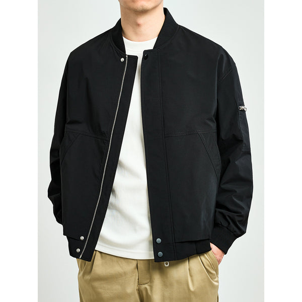 Chaqueta Casual para Hombre en Colores Sólidos - Primavera