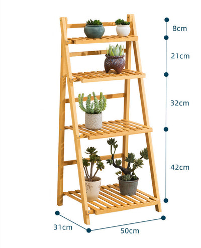 Macetero de Madera Multinievel para Interiores - Soporte Elegante para Plantas - Image 4