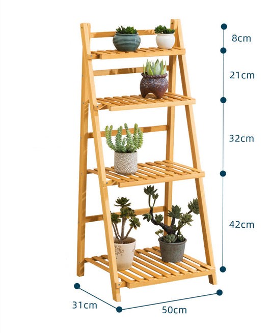 Macetero de Madera Multinievel para Interiores - Soporte Elegante para Plantas - Image 4