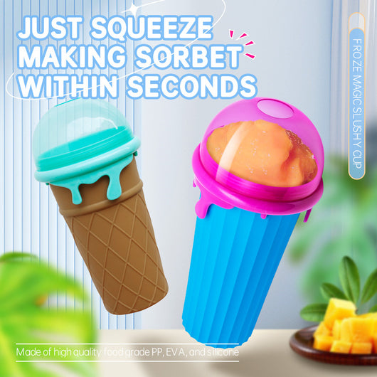 Vaso Slushy de 500ml con Congelador Rápido – Máquina Casera de Bebidas Heladas - Image 19