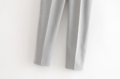 Pantalón Slim Ajustado para Mujer con Cinturón Incluido - Image 4