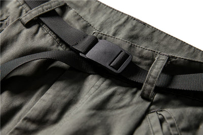 Pantalones Overol Casual Retro Japonés con Bolsillos de Contraste para Hombre - Image 13