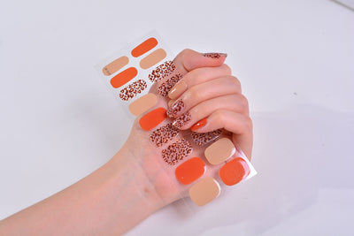 Pegatinas de Uñas en Gel 3D Efecto Bronce - Image 41