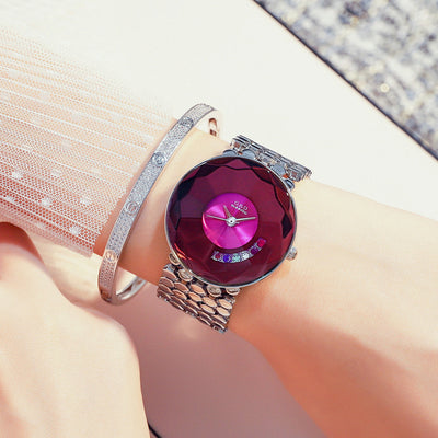 Reloj de Acero Inoxidable Chapado Cuarzo Elegancia Europea - Image 3