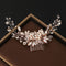 Peineta de Perlas para Novia - Accesorio de Cabello Elegante para Peinados Recogidos