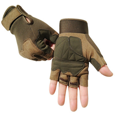 Guantes Tácticos Camuflaje Medio Dedo para Hombre y Mujer - Image 4
