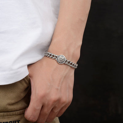 Pulsera Escamas de Dragón Plata 925 Estilo Chino Contemporáneo - Image 8