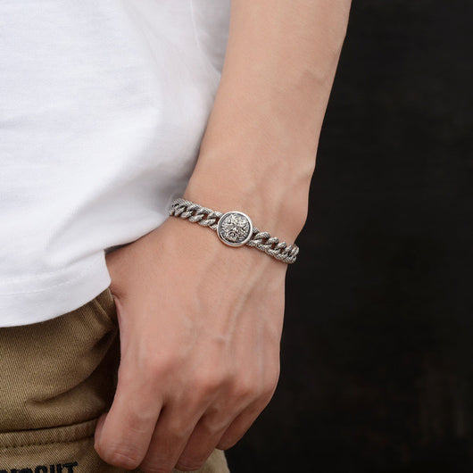 Pulsera Escamas de Dragón Plata 925 Estilo Chino Contemporáneo - Image 8