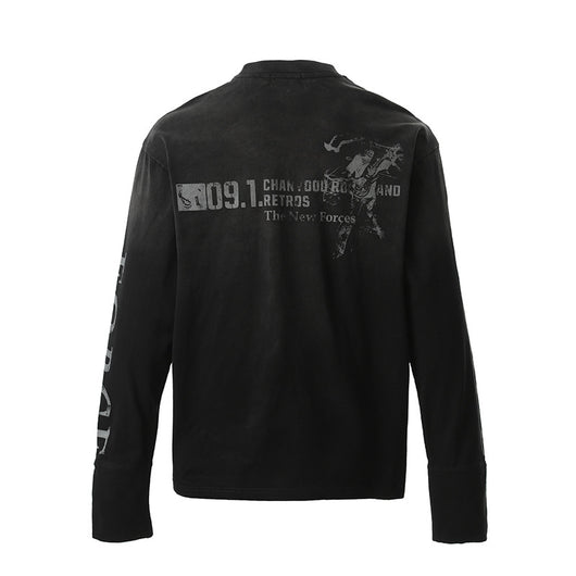 Blusa Vintage Americana con Efecto Desgastado y Estilo Urbano - Image 18