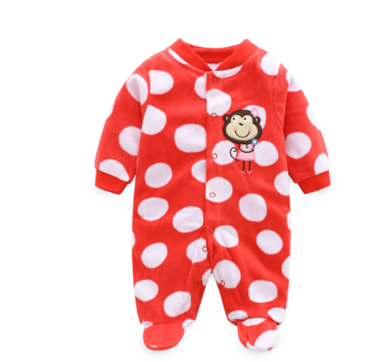 Pijama Enterizo para Bebé con Pie Integrado y Mangas Largas - Image 4