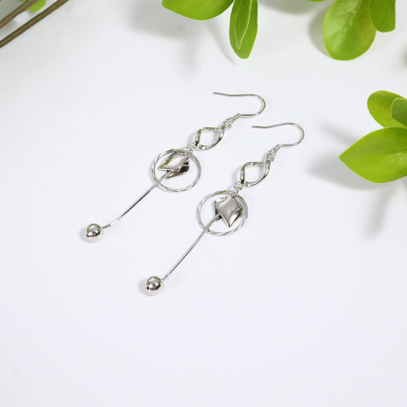 Aretes Borla Temperamento Efecto Cara Delgada Estilo Francés