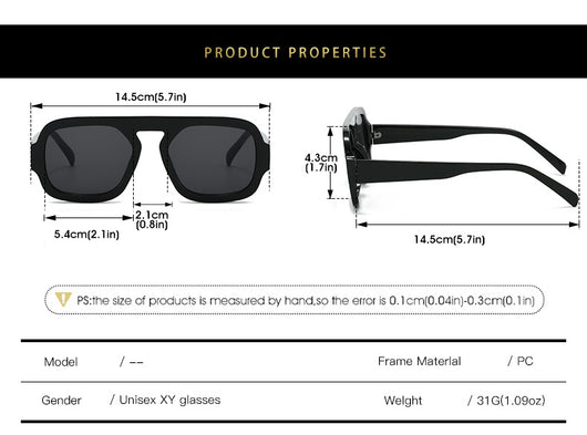 Men's and women's pilot sunglasses with a black plastic frame and vibrant orange-yellow lenses. - Image 14