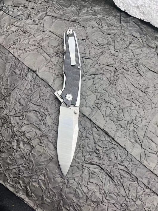 Cuchillo Plegable de Supervivencia con Mango de Fibra de Nylon - Image 8