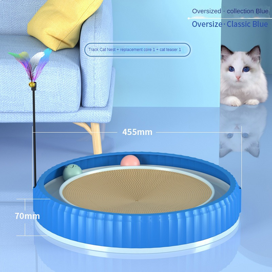 Rascador Circular para Gatos - Protector de Muebles Resistente y Duradero - Image 24