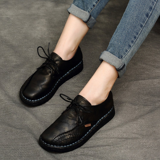 Zapatos Planos de Cuero Vintage Mori Artesanales para Mujer - Image 10