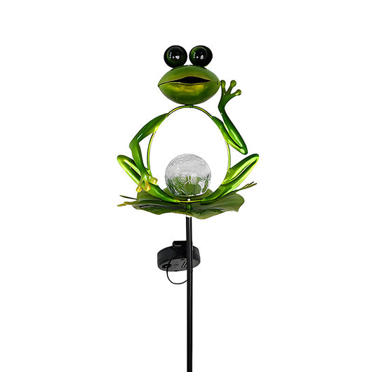 Lámpara Solar Decorativa Rana para Jardín - Image 7