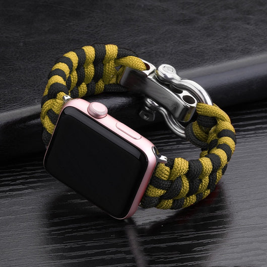 Correa Deportiva Nylon para iWatch 38/40/42/44mm con Hebilla de Acero