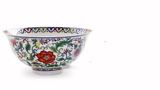 Cuenco de Arroz Porcelana Fina Dragón y Fénix - Image 3