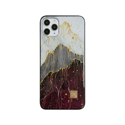 Funda Smartphone Montaña con Efecto Oro y Resina Epoxi - Image 6