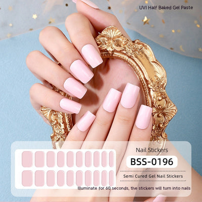 Adhesivos de Uñas en Gel UV de Color Puro - Curado Fotográfico - Image 7
