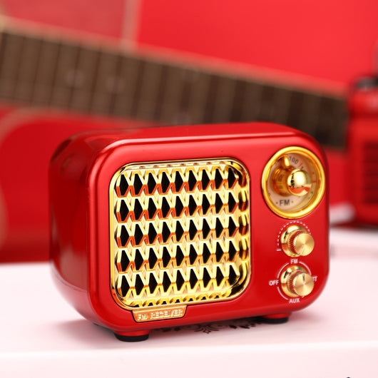 Parlante Bluetooth Retro Portátil Compacto - Image 6