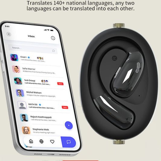 Auriculares Bluetooth con IA Traductora y Cancelación de Ruido