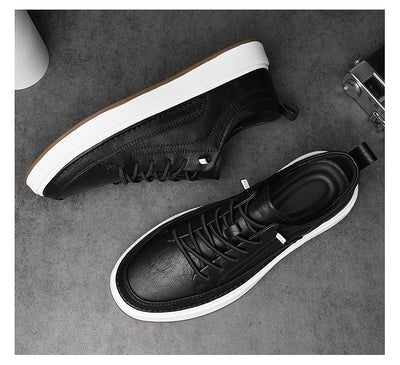 Tenis Casuales de Cuero para Hombre - Diseño Minimalista - Image 27