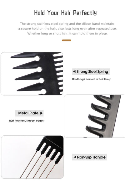 Set de 10 Peines Profesionales para Barbería y Salón de Belleza - Image 16