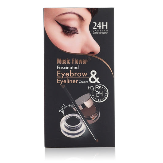 Delineador en Gel y Polvo de Cejas Marrón y Negro Music Flower - Image 15