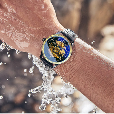 Reloj Mecánico Automático Hueco para Hombre Resistente al Agua - Image 24