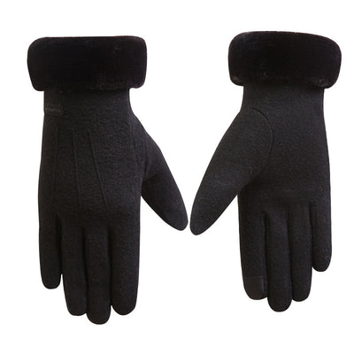 Guantes de Cachemira para Mujer - Dedos Completos Otoño Invierno - Image 2