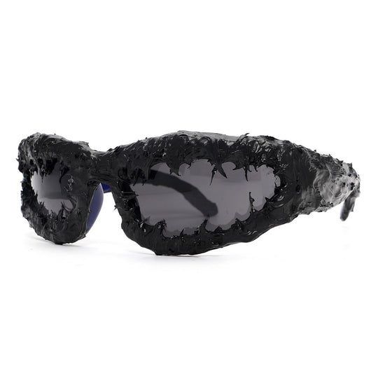 Gafas de Sol Cat Eye Punk con Estilo Unisex - Protección UV y Personalidad - Image 5