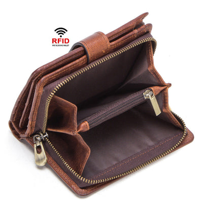 Billetera Multifuncional de Cuero Vacuno con Protección RFID - Image 18