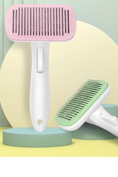 Peine Deslanador Automático para Perros y Gatos - Removedor de Pelo con Un Click - Image 18