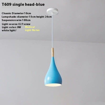 Lámpara de Techo Nórdica de Tres Brazos para Comedor - Diseño Minimalista Moderno - Image 14