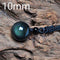 Natural Obsidian Rainbow Eye Transfer Good Luck Pearl Pendant Necklace Polyester Rope Chain Necklace Jewelry For Woman 10mm