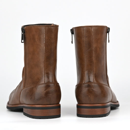 Botas Casuales Versátiles con Cierre Lateral para Hombre - Image 15
