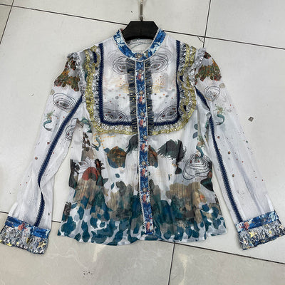 Conjunto Elegante Falda y Blusa de Encaje - Traje Ejecutivo para Mujer - Image 8