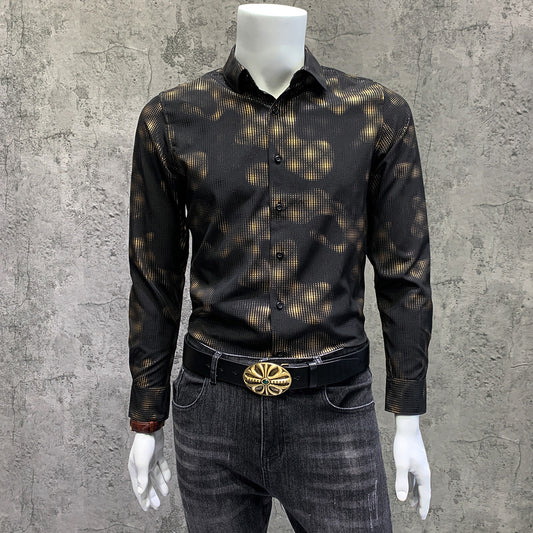 Camisa de Manga Larga con Forro Elástico