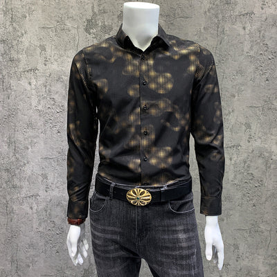Camisa de Manga Larga con Forro Elástico