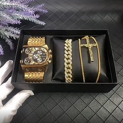 Reloj Hombre Multihuso con Esfera Grande e Iluminación Nocturna - Image 12