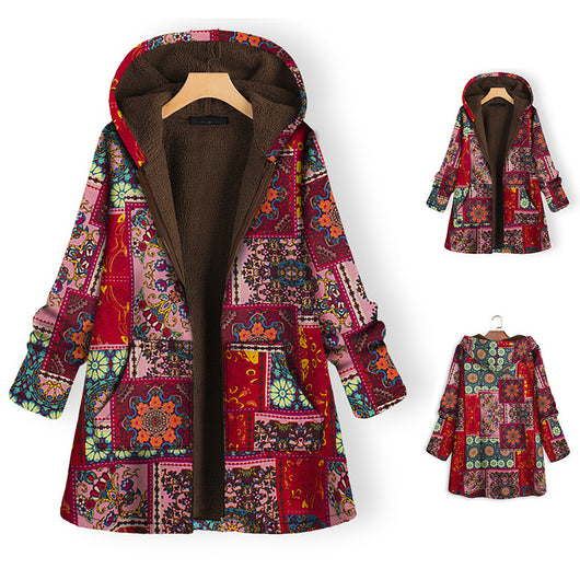 Chaqueta Acolchada Oversized de Algodón