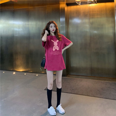 Playera Estampada de Manga Corta para Mujer - Corte Midi Versátil - Image 15